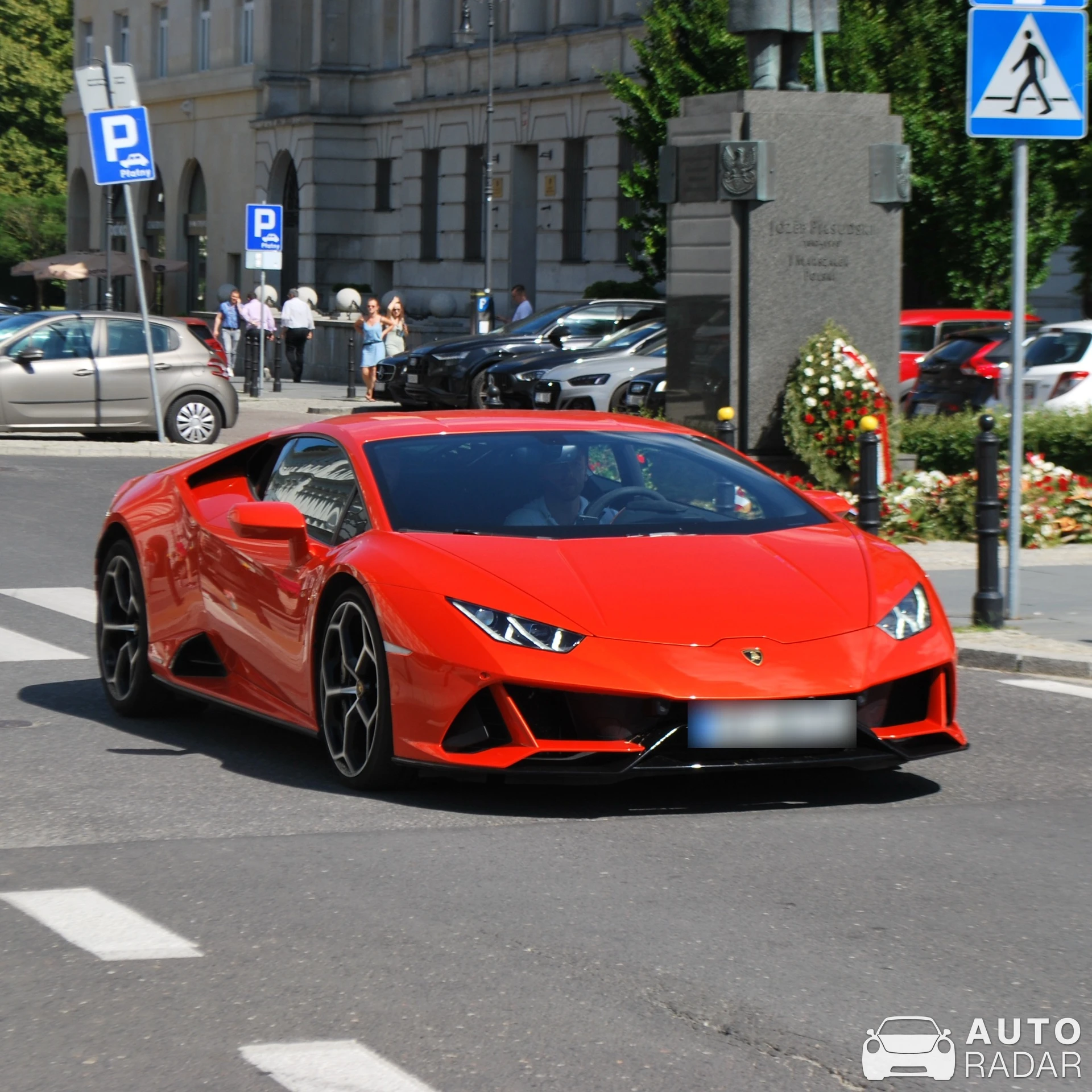 Lamborghini Huracán LP640-4 EVO spotted in Warszawa, Poland