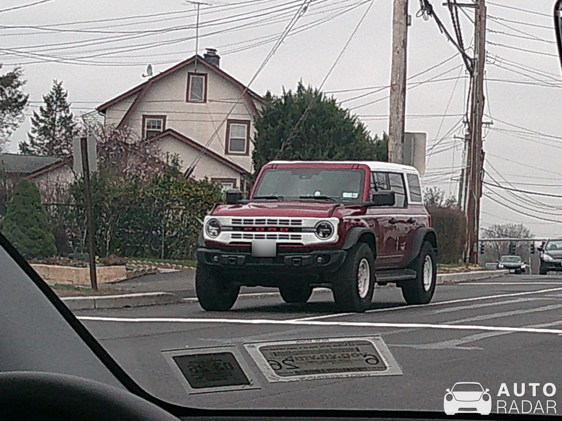 Ford Bronco Heritage Edition spotted in Rye Brook