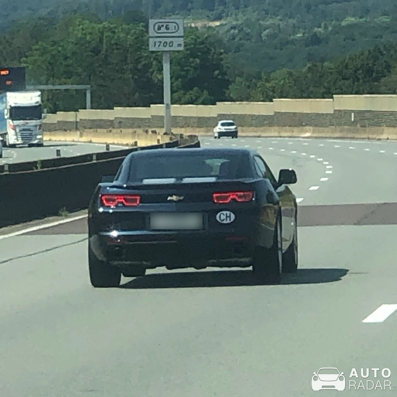 Chevrolet Camaro spotted in Sochaux