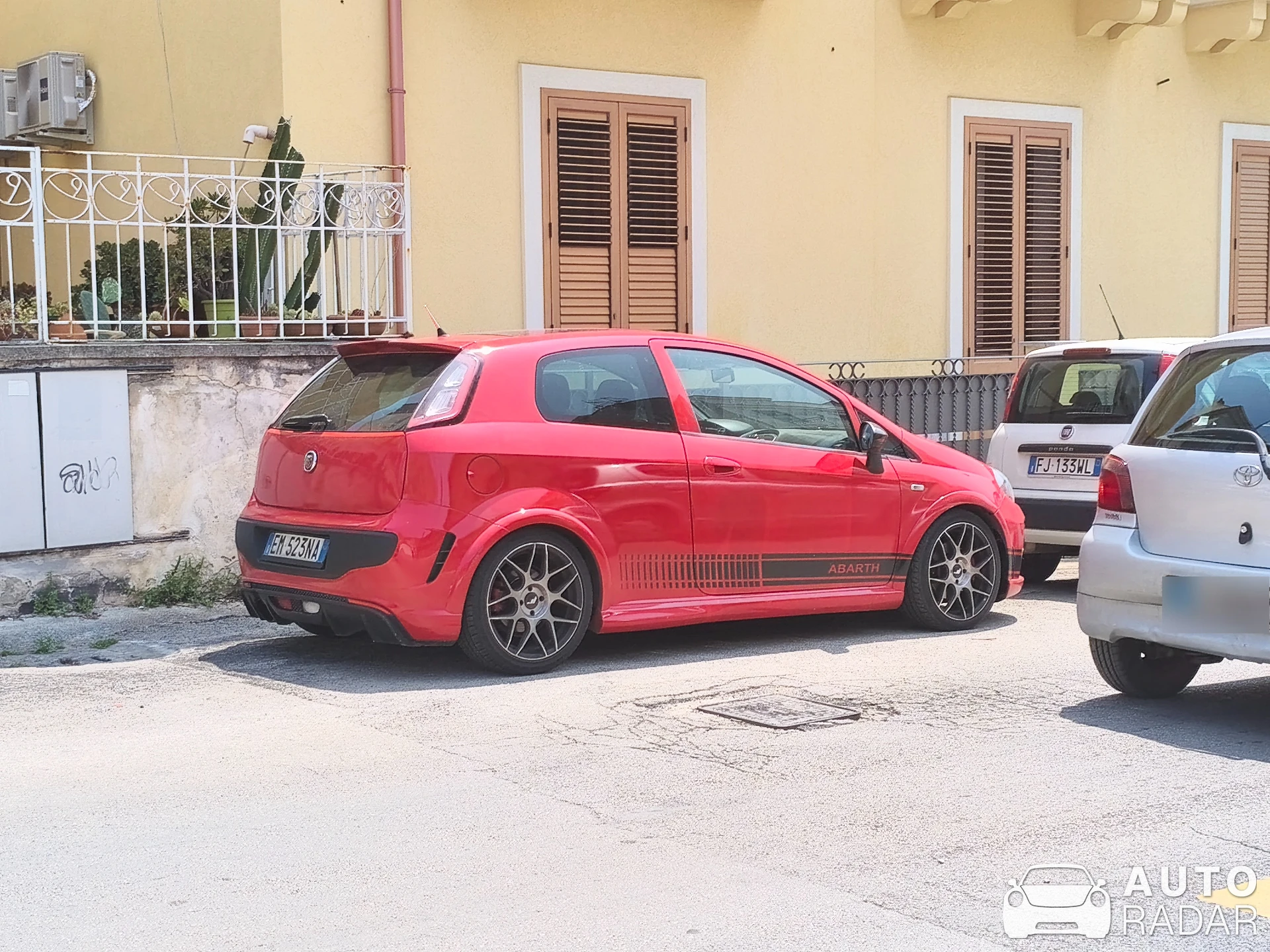 Fiat Punto spotted in Palermo