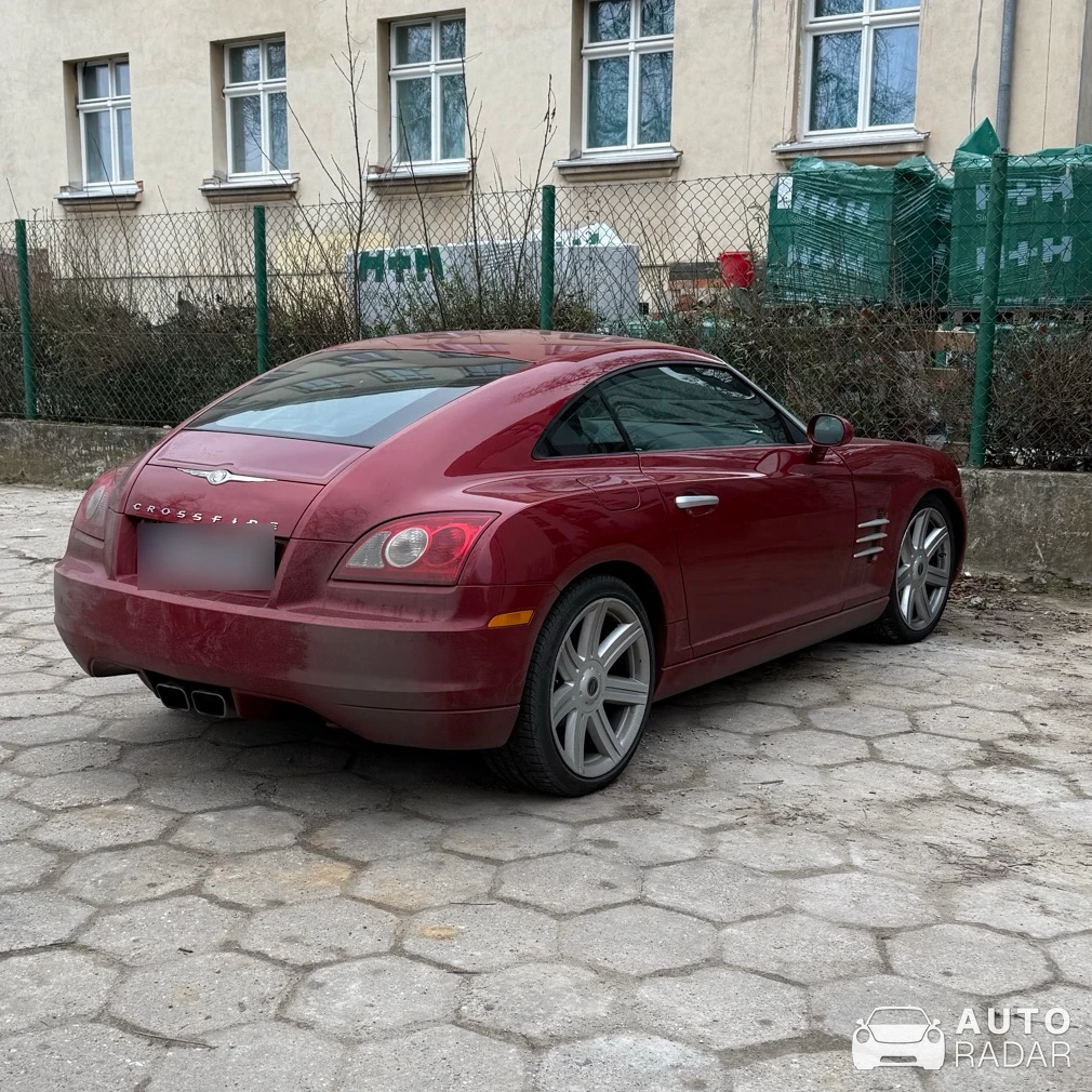Chrysler Crossfire SRT-6 spotted in Poznań, Polska