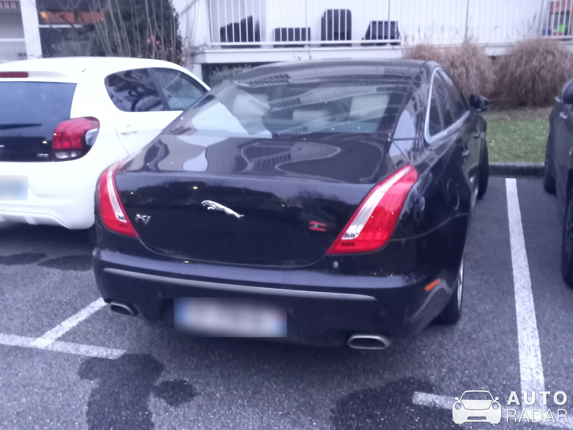 Jaguar XJ spotted in Annecy, France