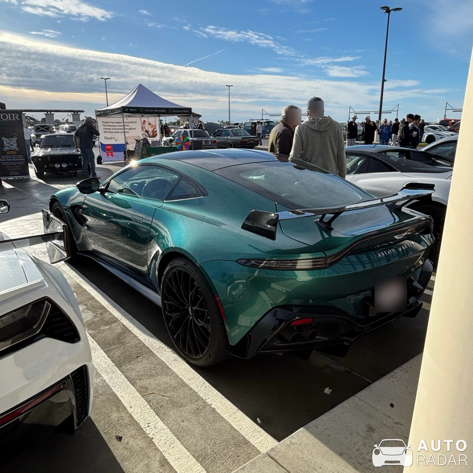Aston Martin V8 Vantage Formula 1 Edition spotted in San Clemente, United States