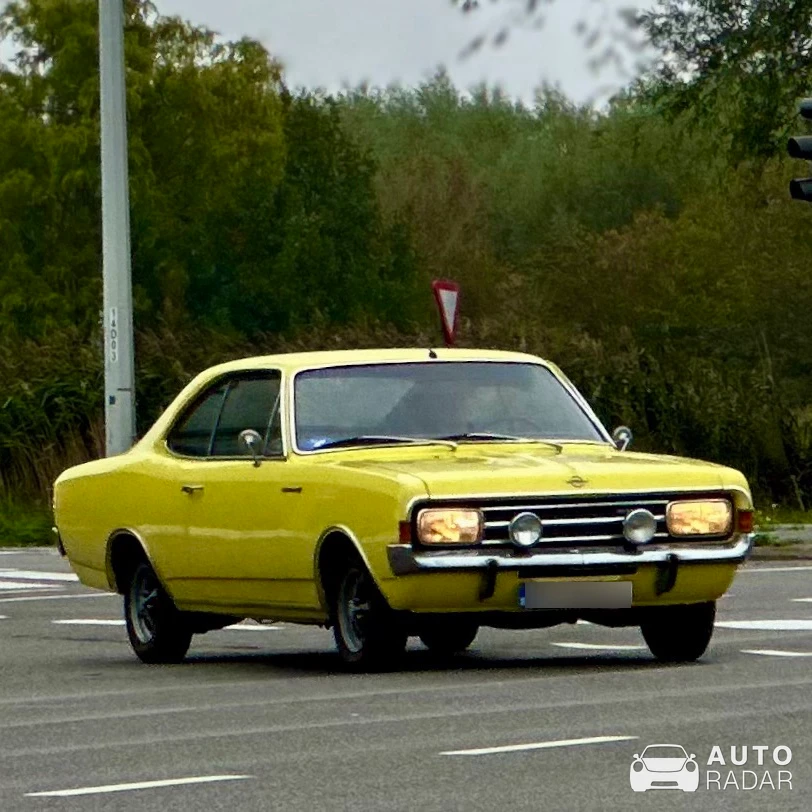 Opel Commodore A spotted in Knokke-Heist