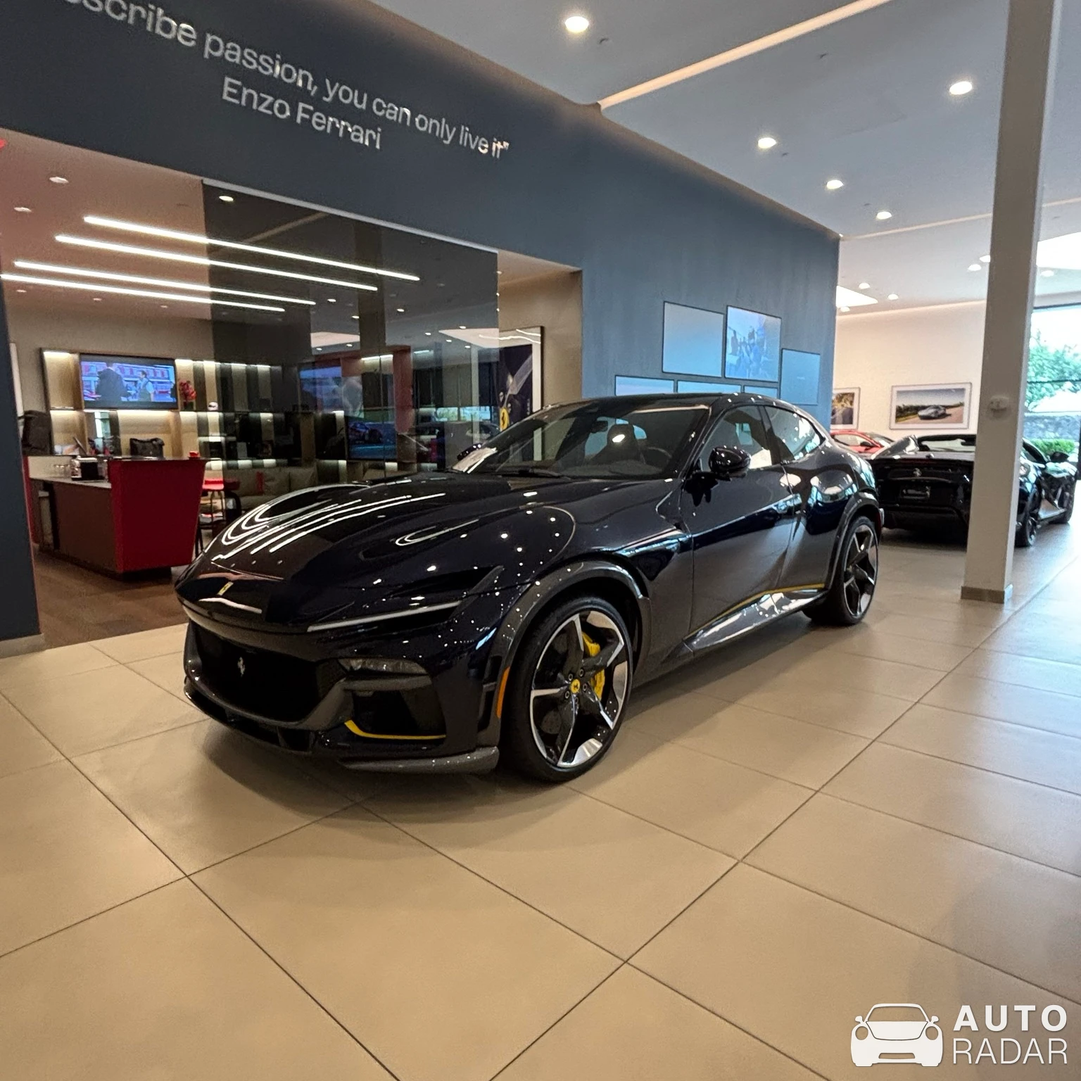 Ferrari Purosangue spotted in Newport Beach, United States