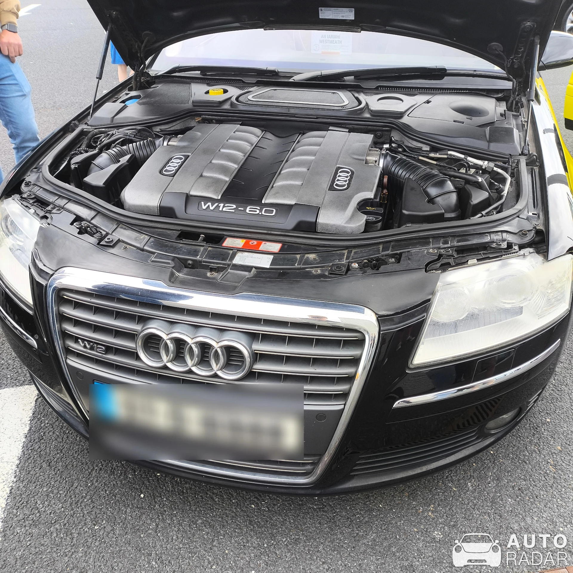 Audi A8L W12 spotted in Killoteran
