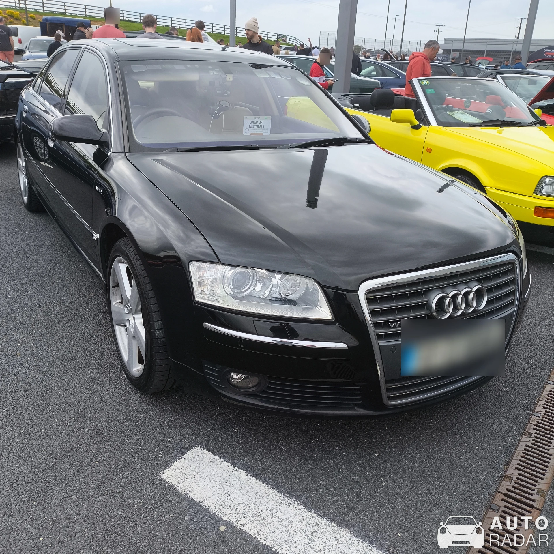 Audi A8L W12 spotted in Killoteran, Ireland