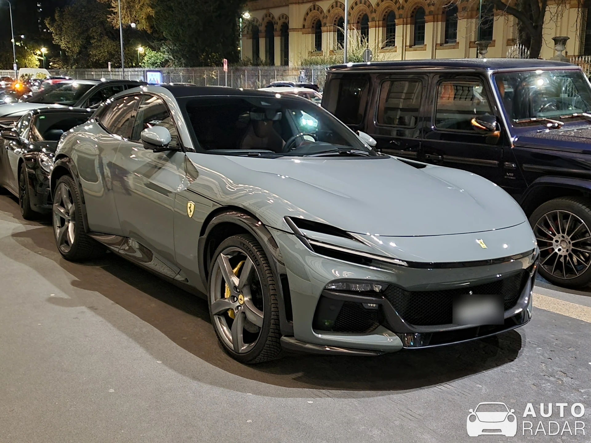 Ferrari Purosangue spotted in Milano, Italia