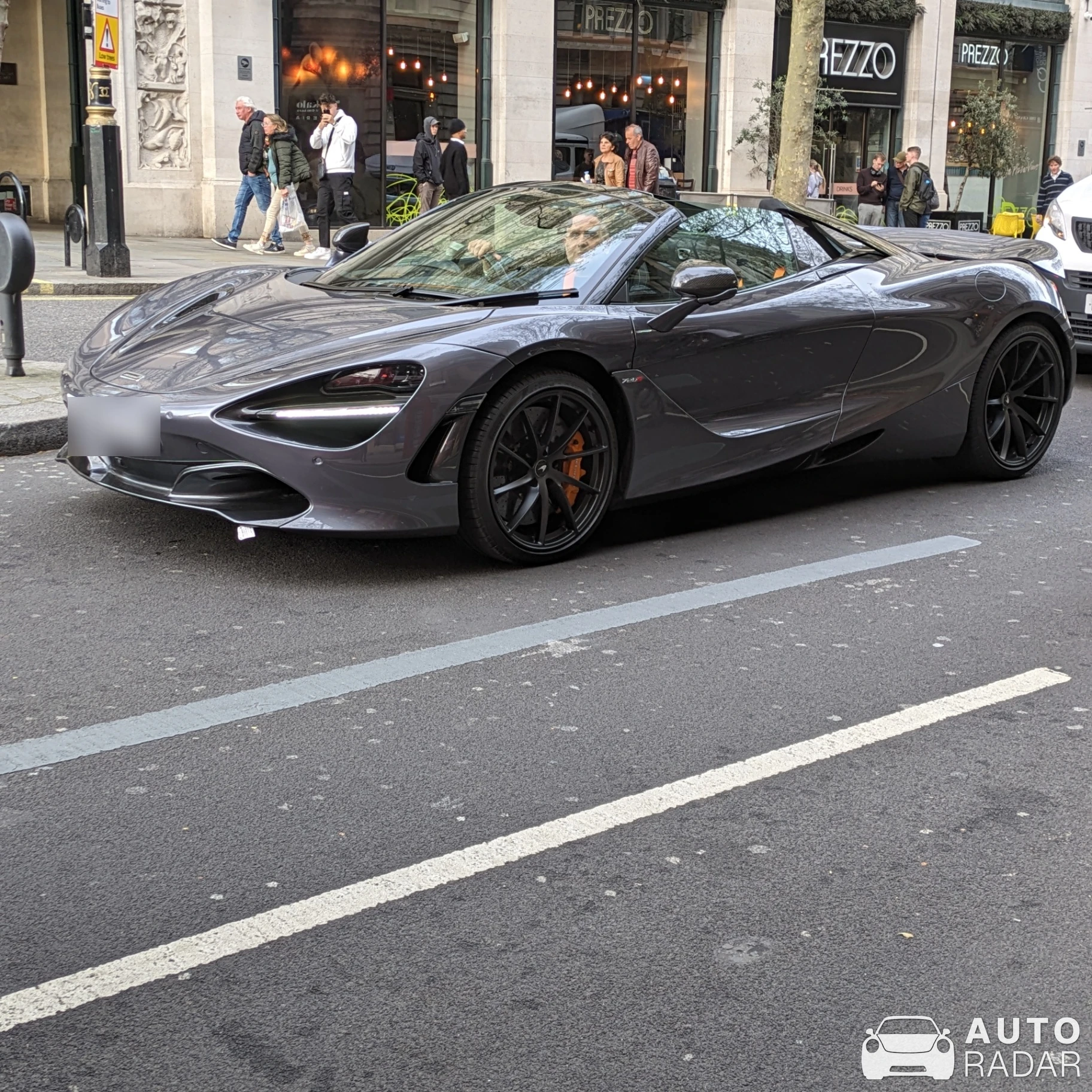 McLaren 720S Spider spotted in Greater London, United Kingdom