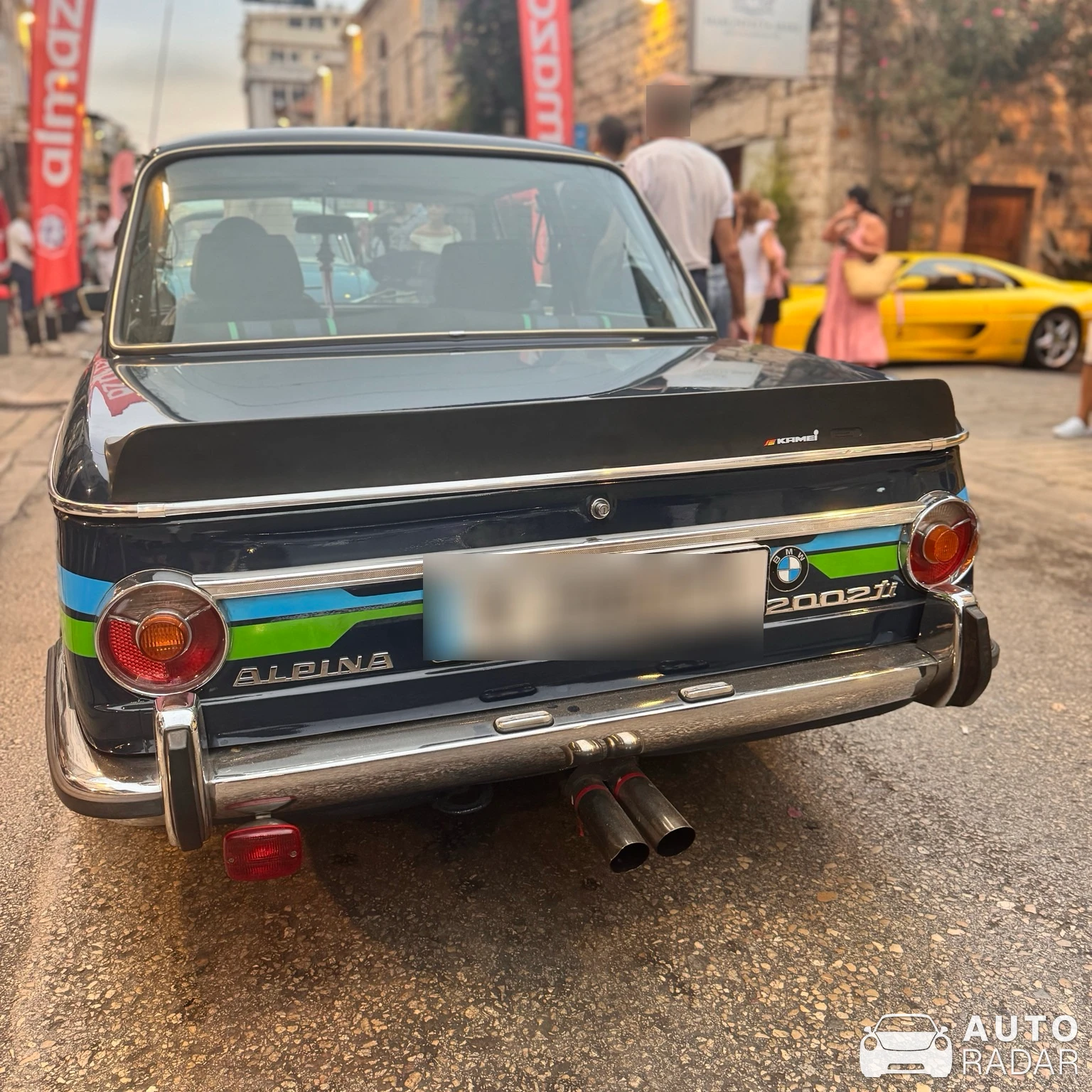 BMW 2002 ti Alpina spotted in Jounieh