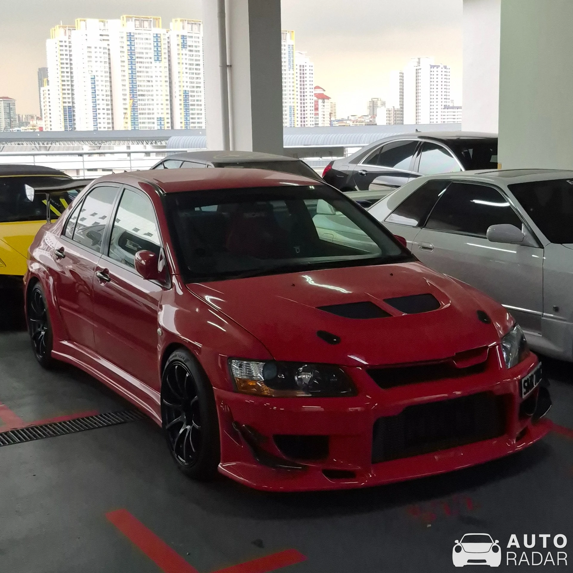 Mitsubishi Lancer Evolution IX MR spotted in Singapore