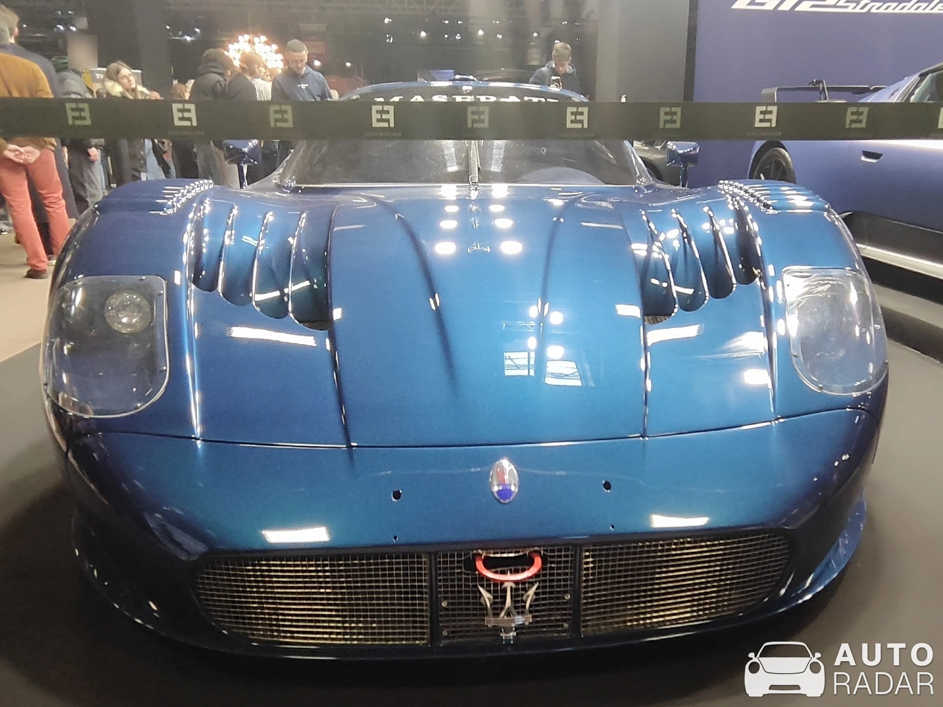 Maserati MC12 GT1 spotted in Paris
