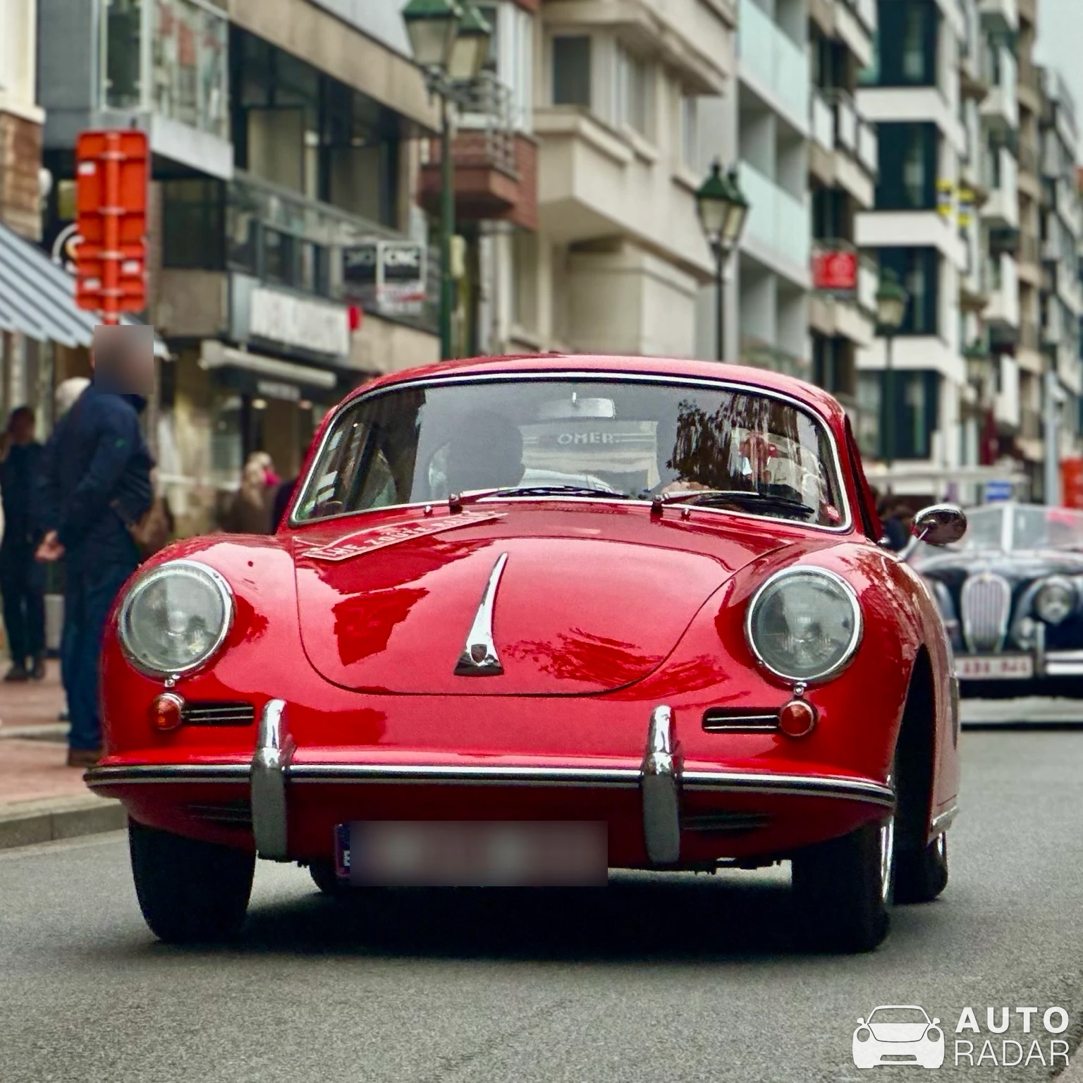 Porsche 356 A Coupé spotted in Knokke-Heist