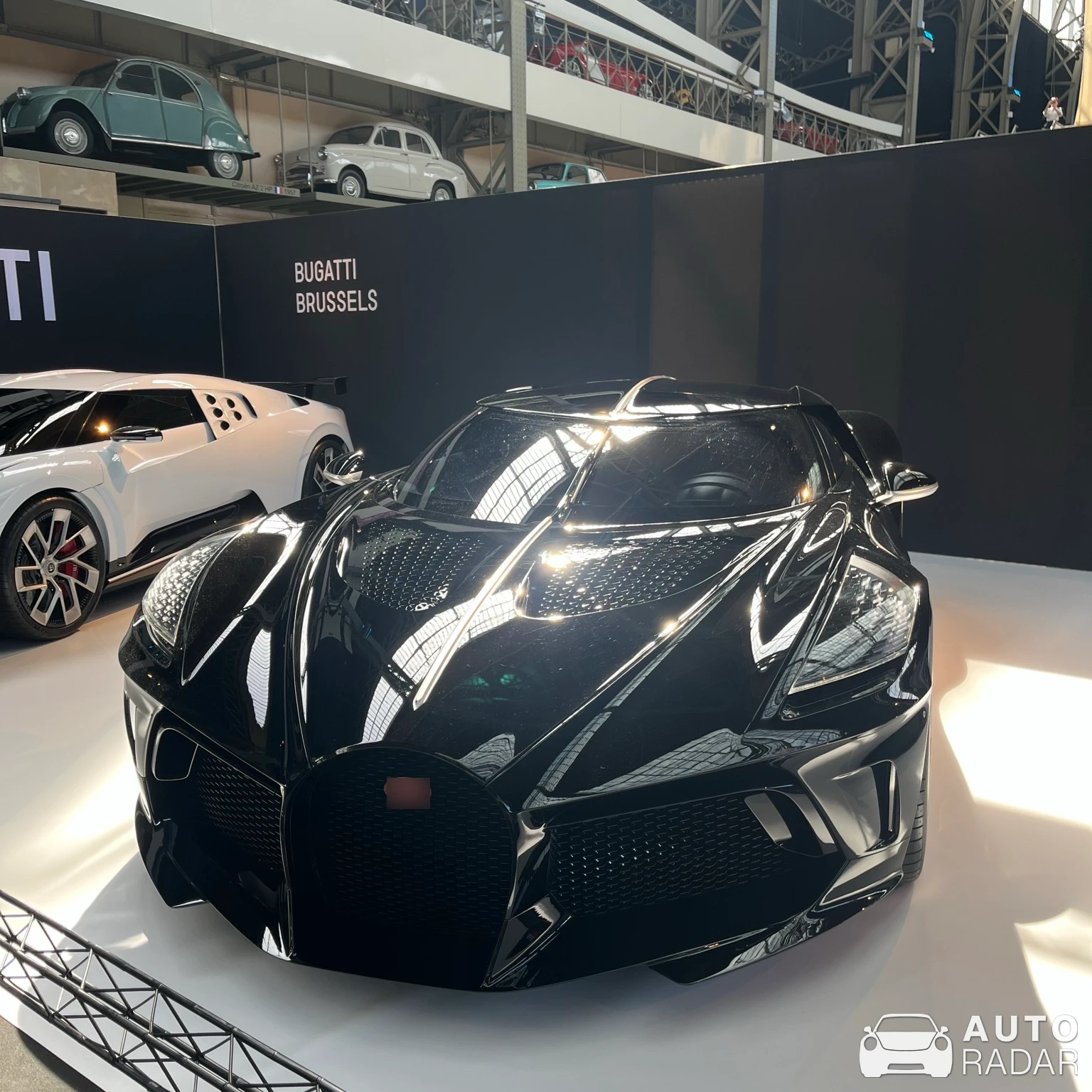 Bugatti La Voiture Noire spotted in Machelen