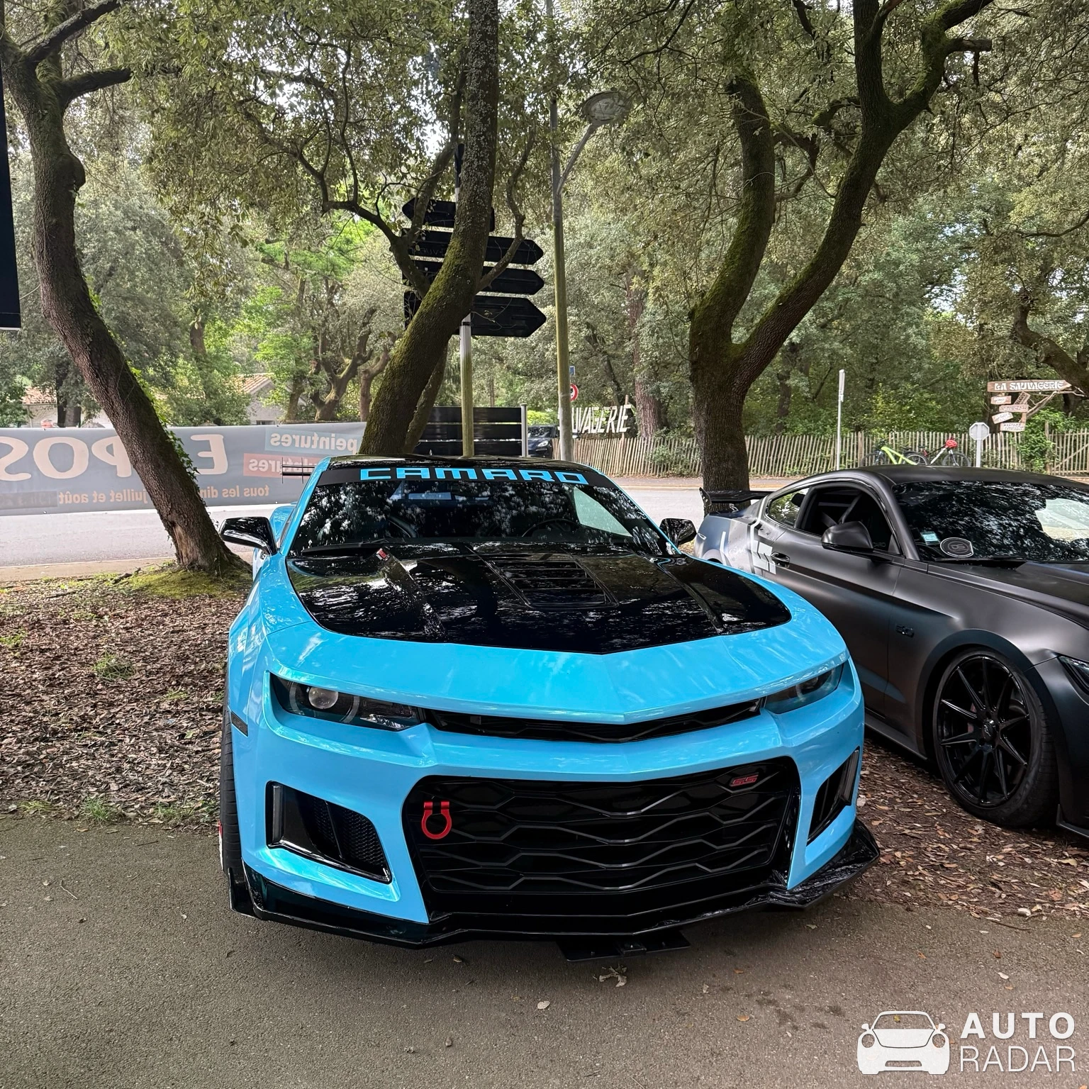 Chevrolet Camaro ZL1 1LE spotted in La Teste-de-Buch, France