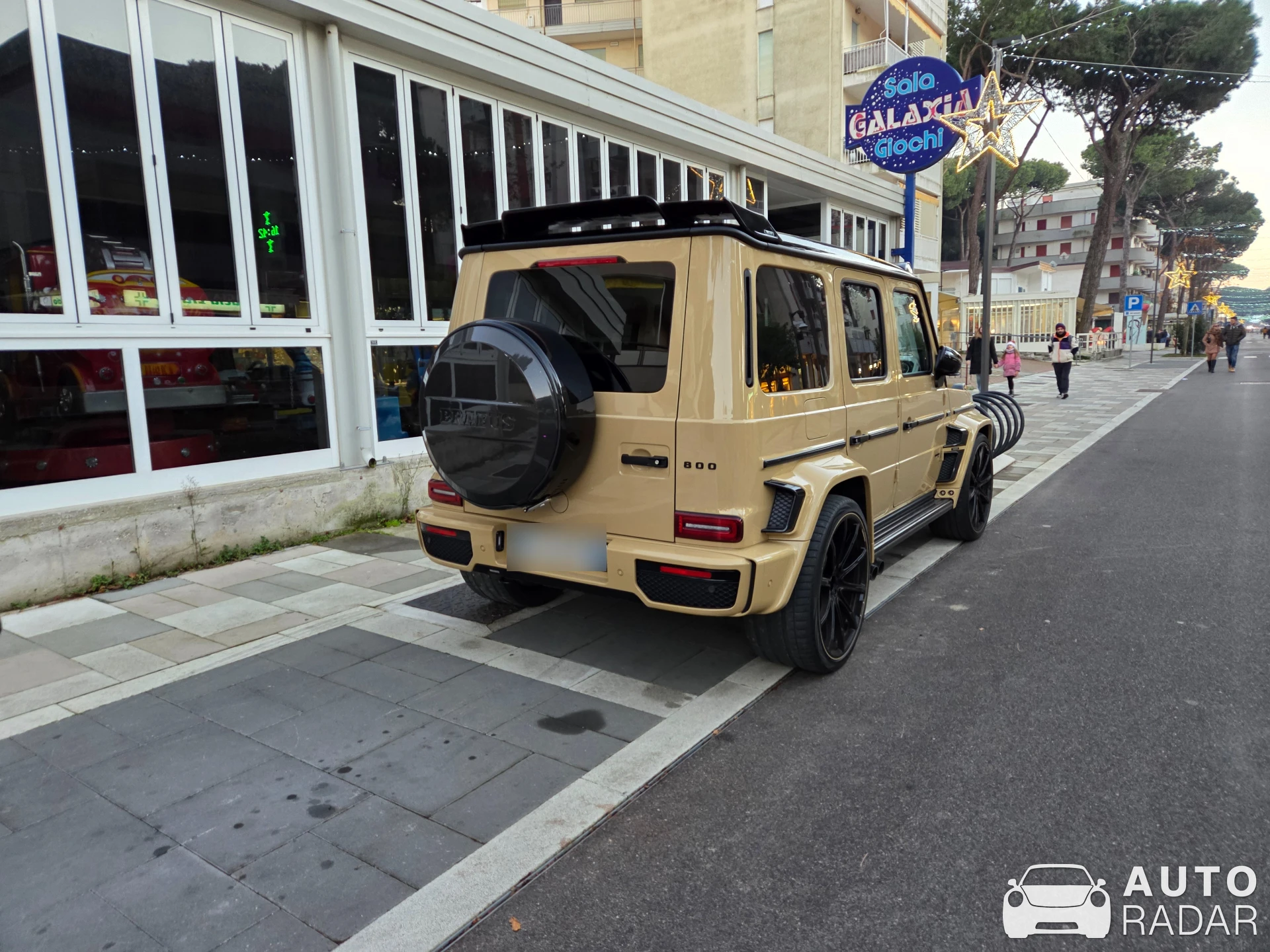 Mercedes-AMG Brabus G V12 900 spotted in Comacchio