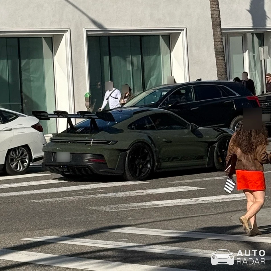 Porsche 992 GT3 RS MkI spotted in Beverly Hills, United States