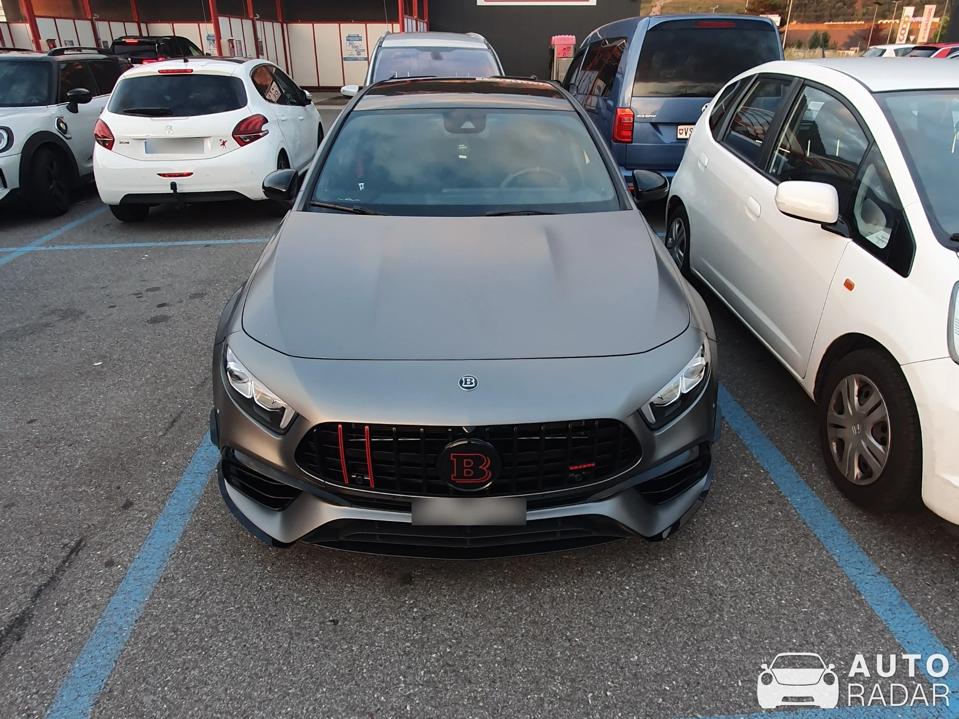 Mercedes-AMG Brabus A B45 W177 spotted in Rennaz