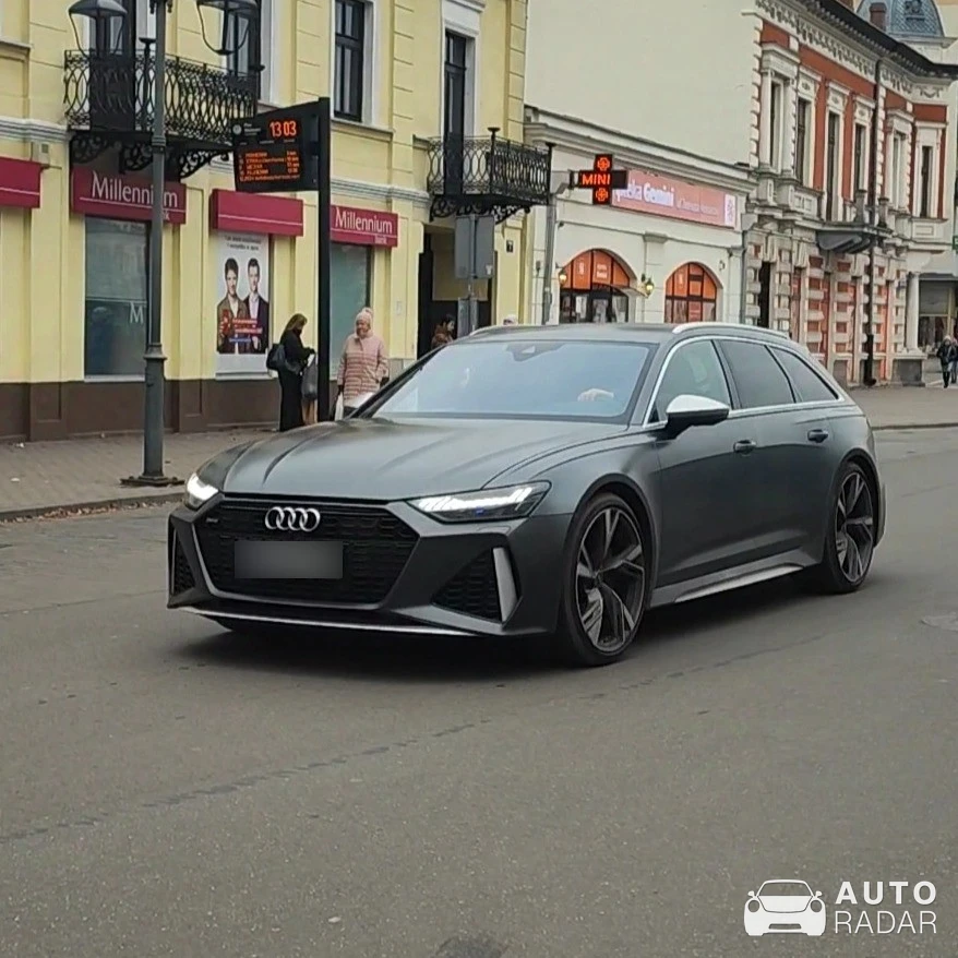 Audi RS6 Avant C8 spotted in Włocławek, Poland