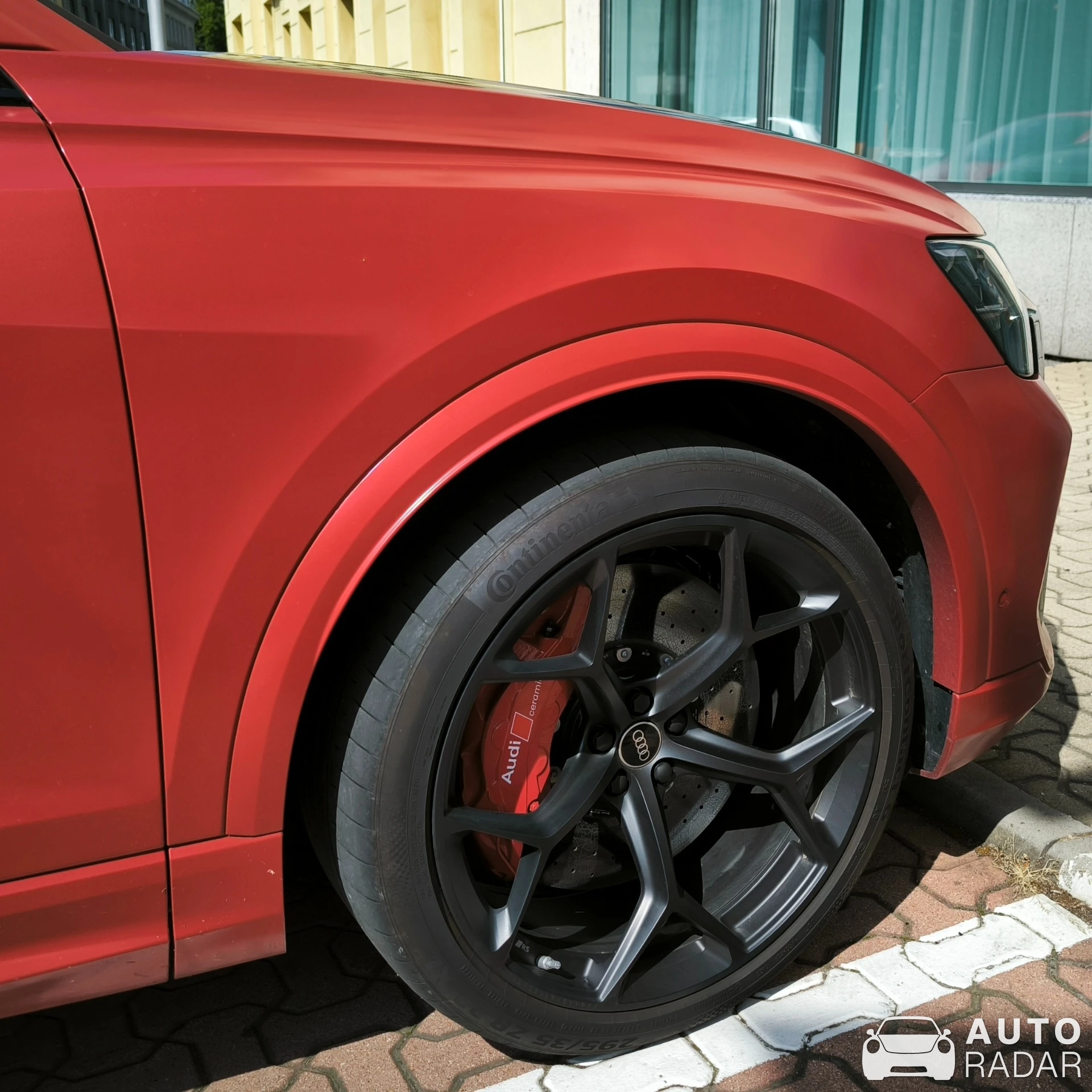 Audi RS Q8 2024 spotted in Ostrava