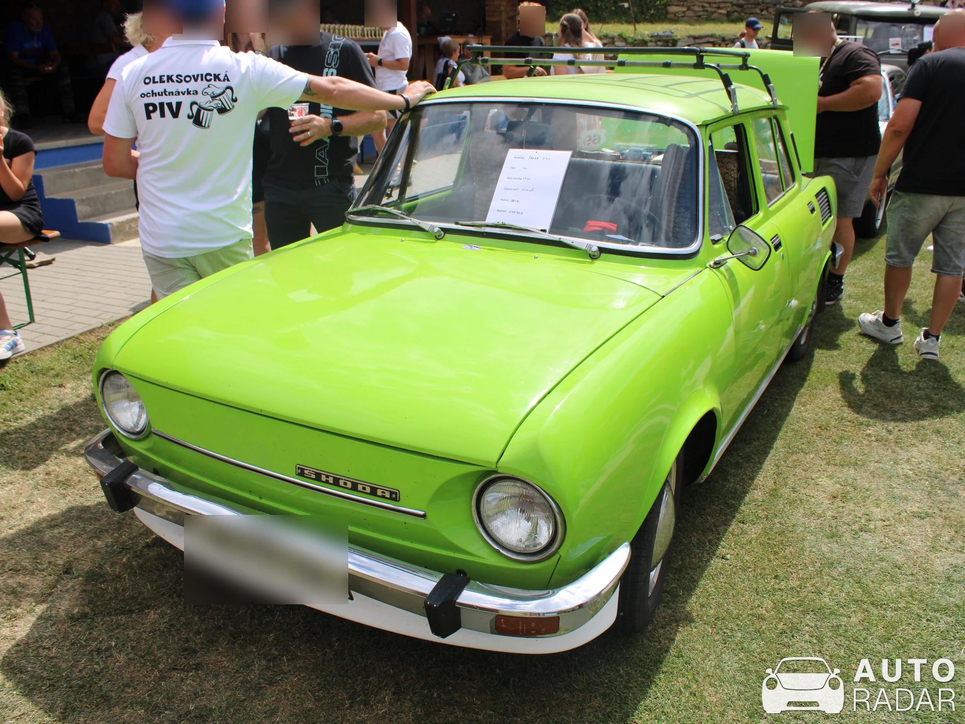 Škoda 100 spotted in Skalice