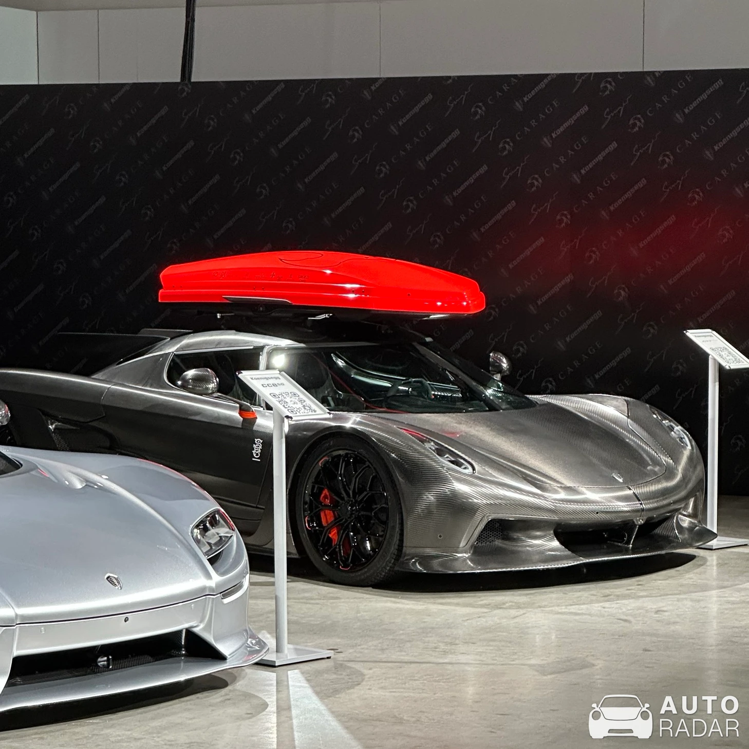 Koenigsegg Jesko Attack Ghost Le Mans spotted in Zürich