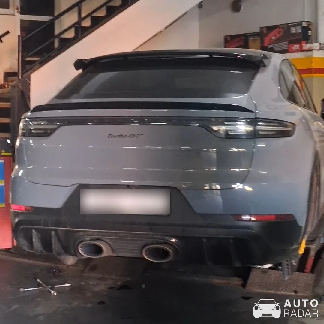 Porsche Cayenne Turbo GT spotted in Casablanca