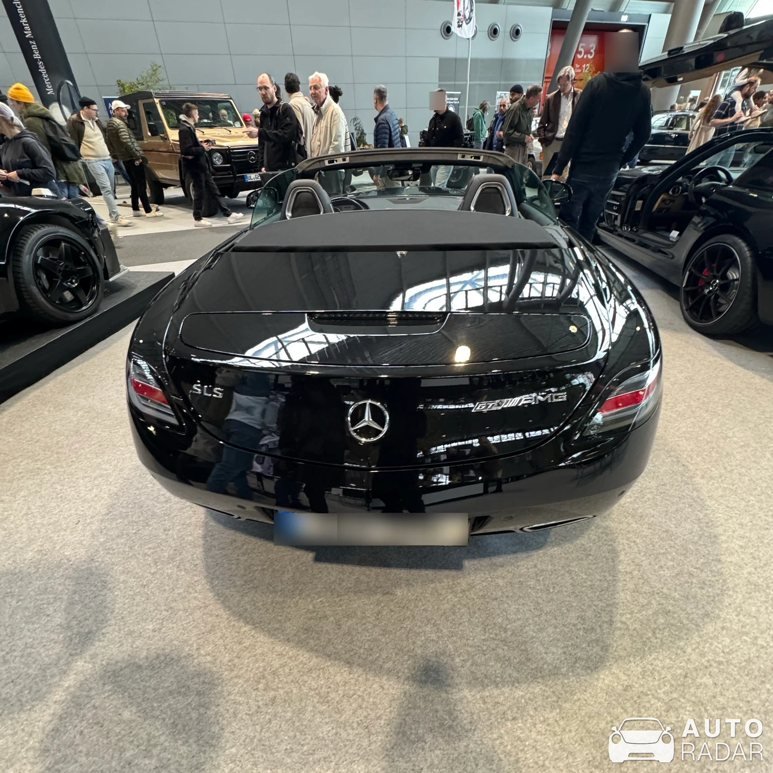 Mercedes-Benz SLS AMG GT Roadster spotted in Leinfelden-Echterdingen