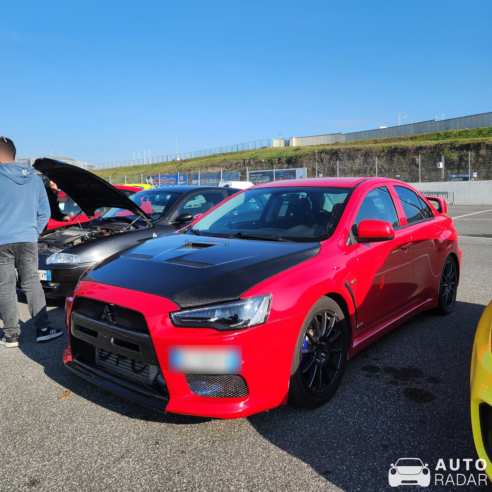 Mitsubishi Lancer Evolution X spotted in Campagnano di Roma