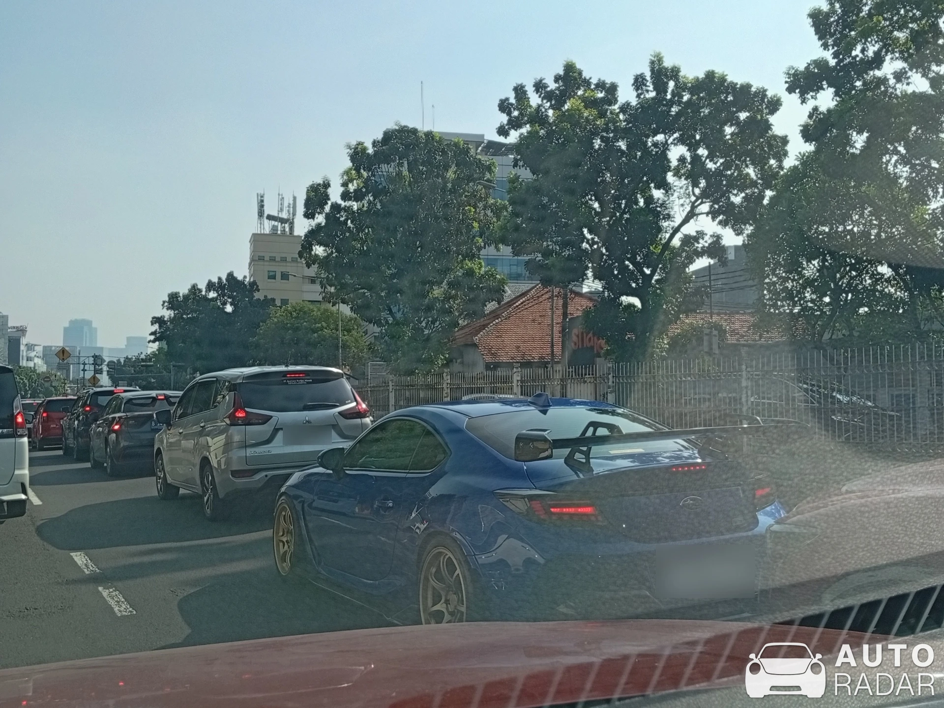 Subaru BRZ Super GT spotted in Jakarta