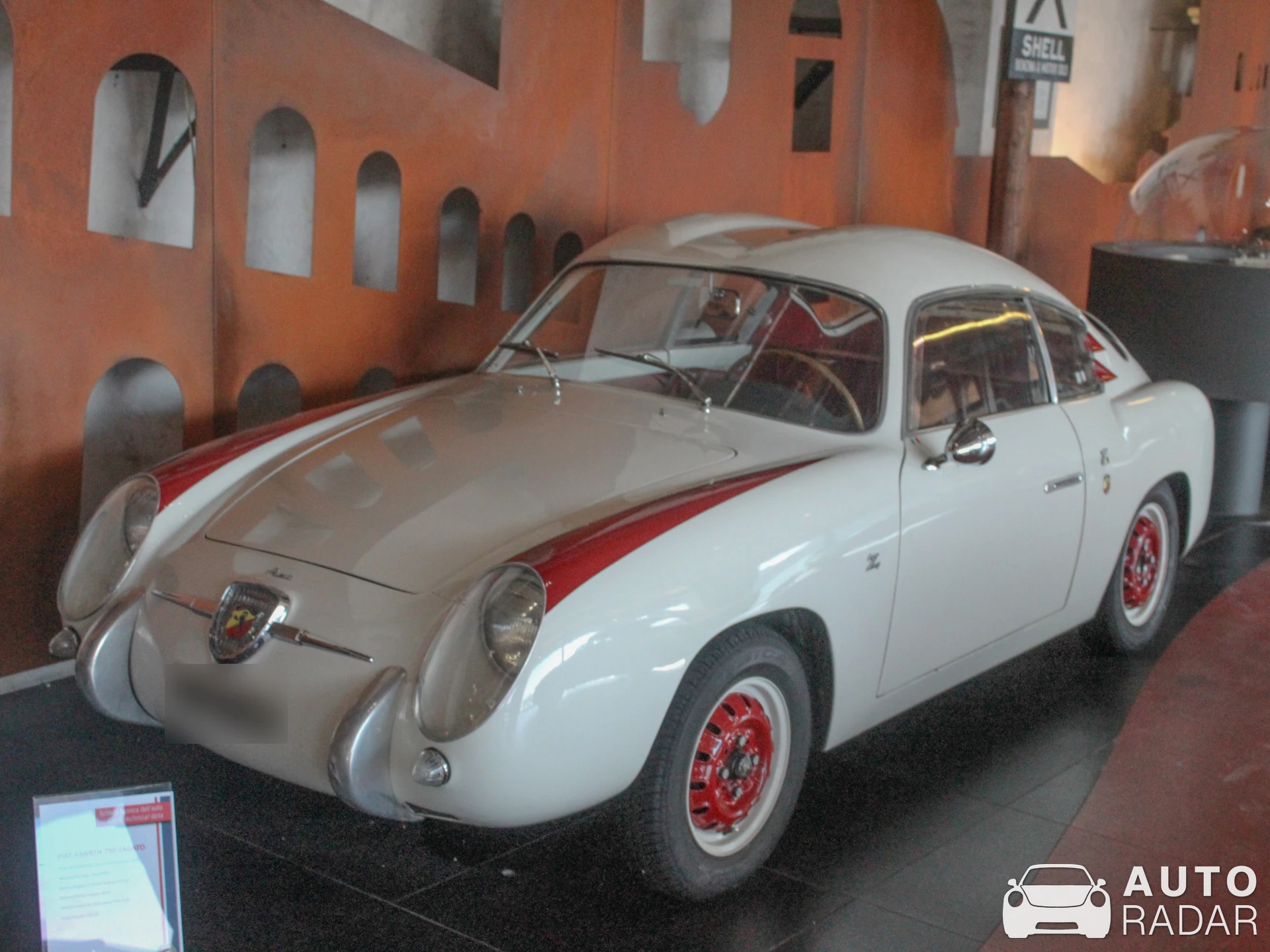 Abarth 750 GT Zagato spotted in Brescia, Italy