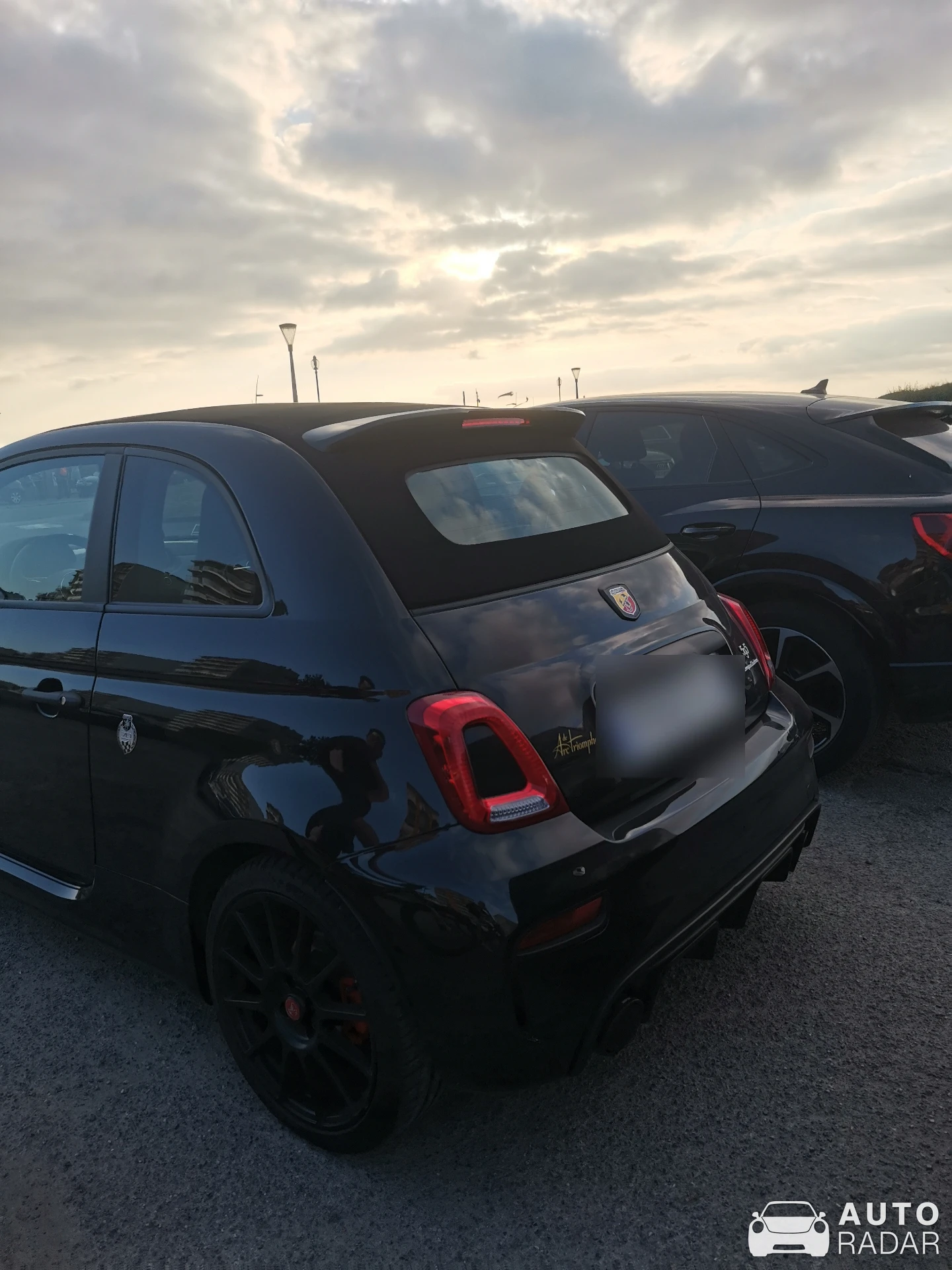 Abarth 595C Competizione 70th Anniversary Edition spotted in Le Touquet-Paris-Plage