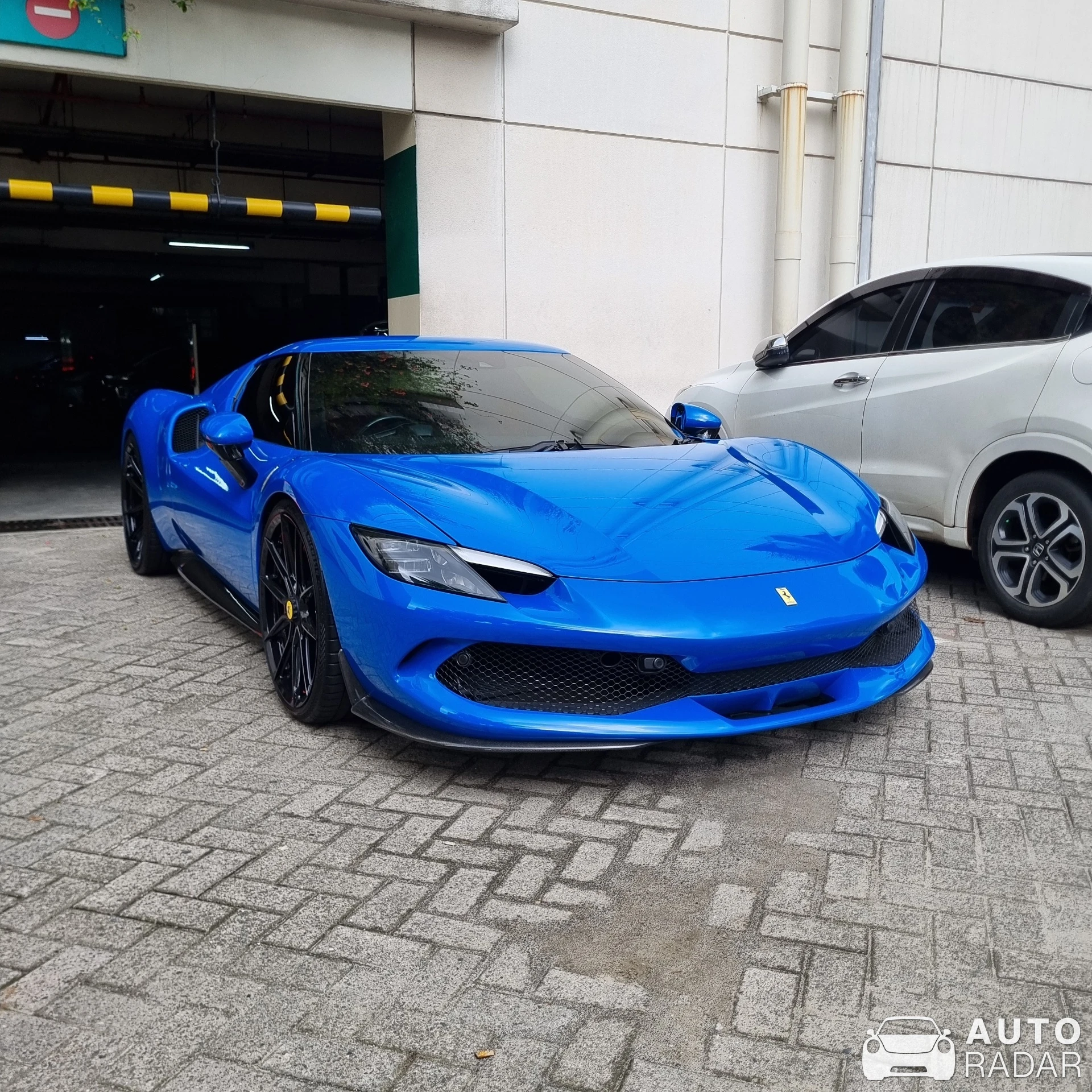 Ferrari 296 GTB spotted in Central Jakarta City, Indonesia