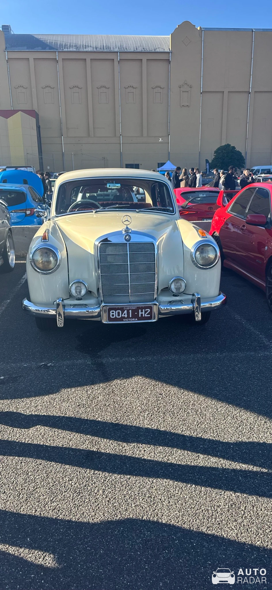 Mercedes-Benz W121 Ponton spotted in St Kilda