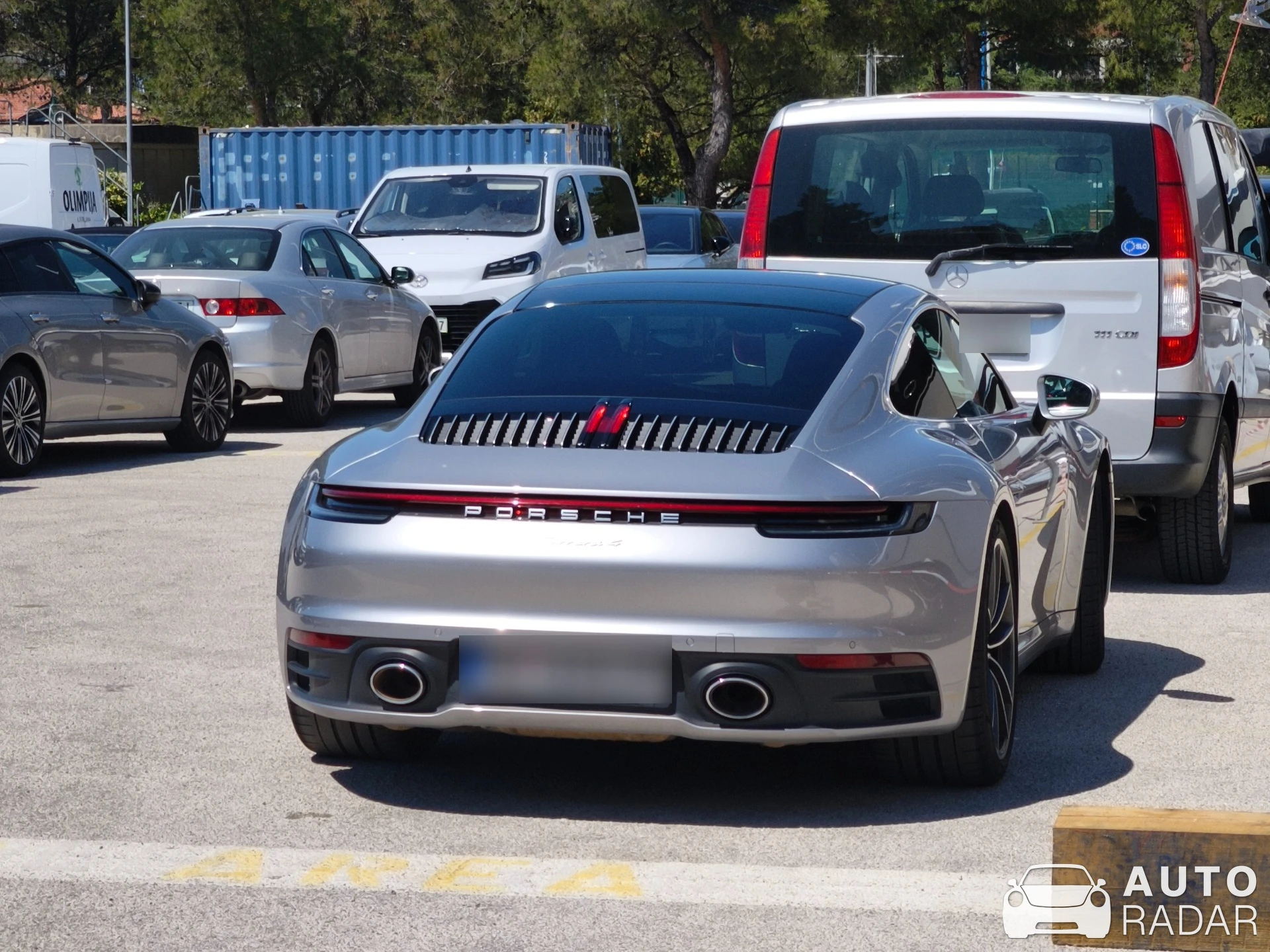 Porsche 992 Carrera 4 MkI spotted in Piran