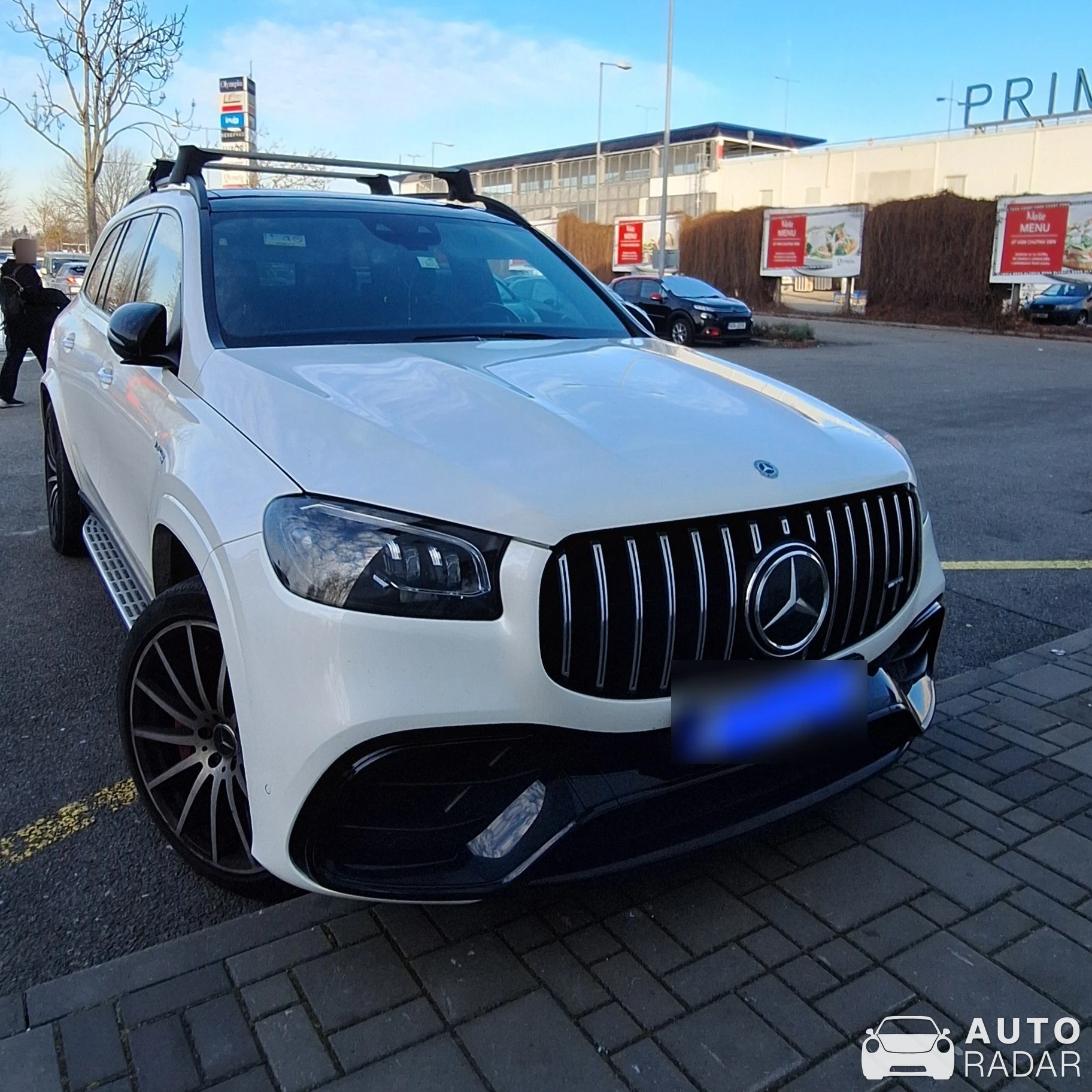 Mercedes-AMG GLS 63 X167 spotted in Okres Brno-venkov, Czechia