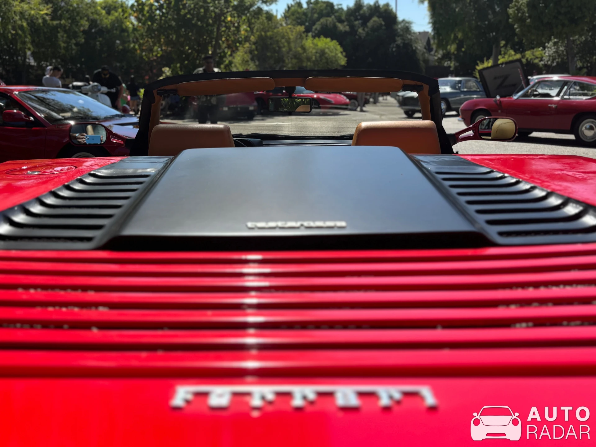 Ferrari Testarossa Spider spotted in Los Angeles