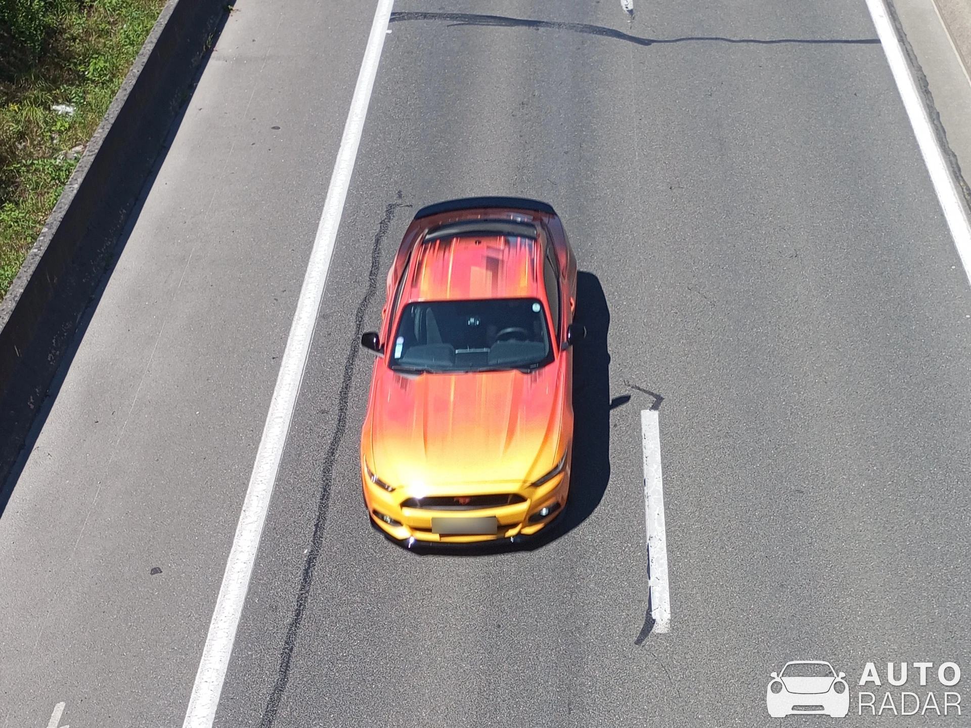 Ford Mustang GT spotted in Limoges