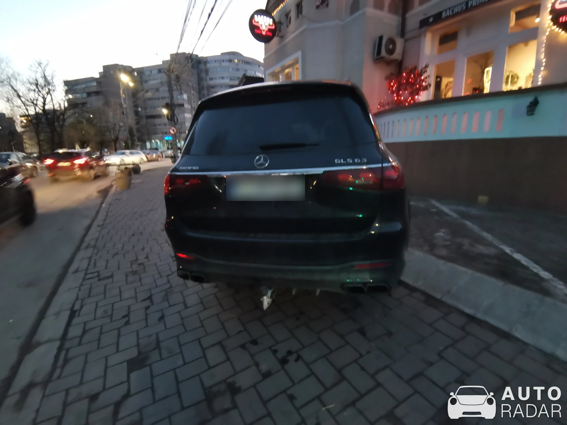 Mercedes-AMG GLS 63 X167 spotted in Bacău, Romania