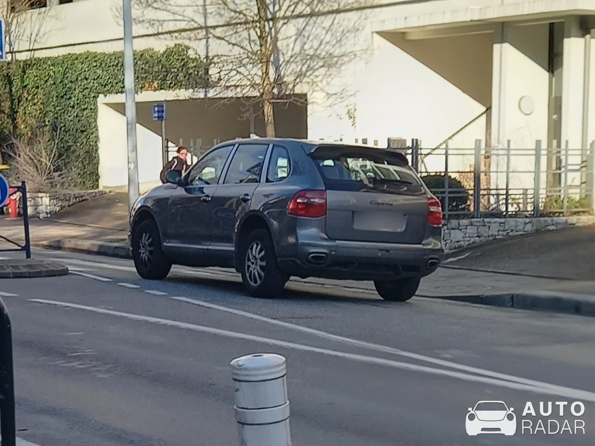 Porsche 957 Cayenne Mansory spotted in Annecy, France