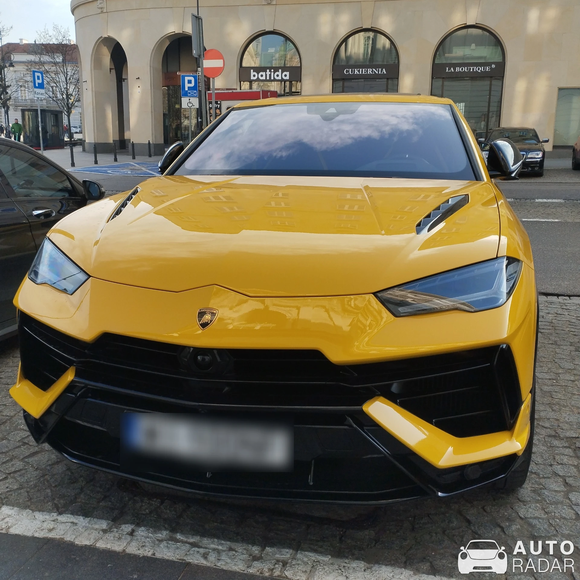 Lamborghini Urus spotted in Warszawa, Poland