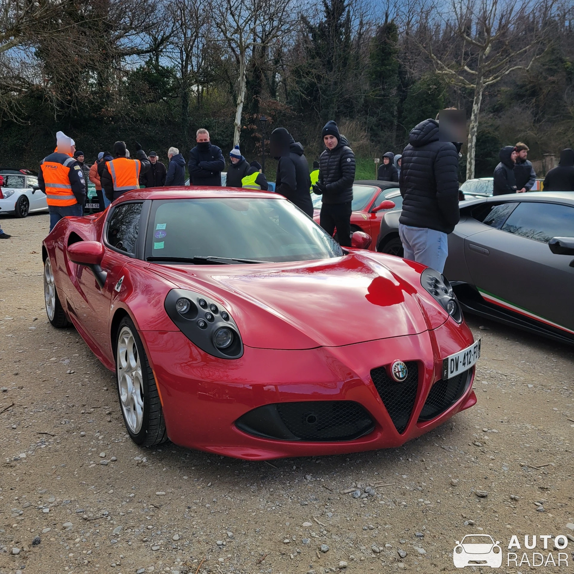Alfa Romeo 4C Spider spotted in Eurre, France