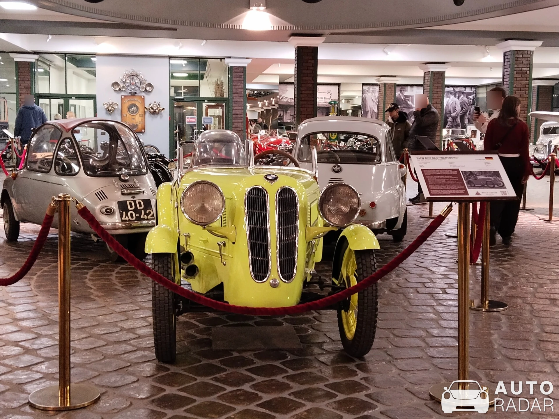 BMW 3/15 DA3 Wartburg spotted in Архангельское