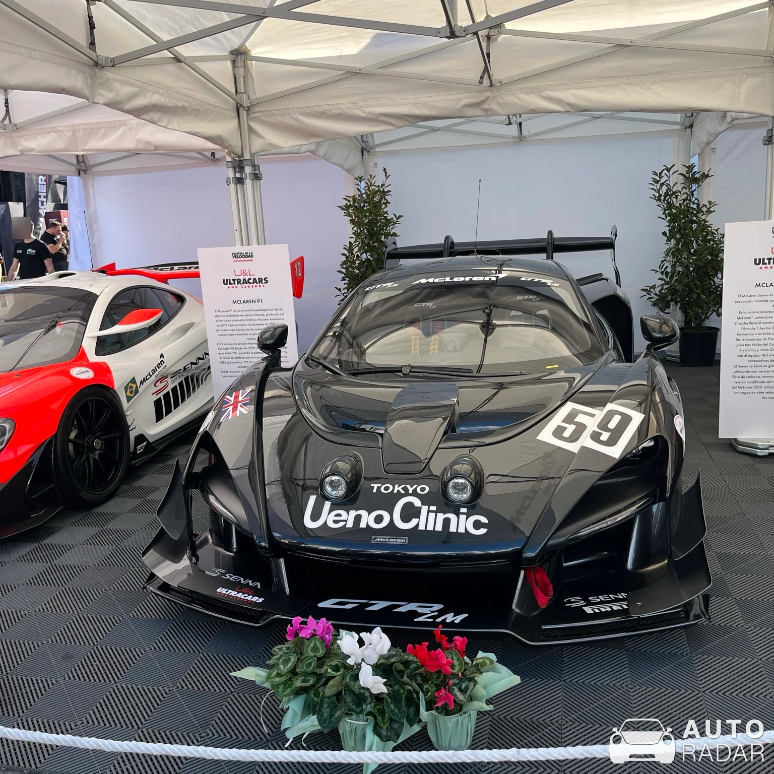 McLaren Senna GTR LM spotted in Granollers