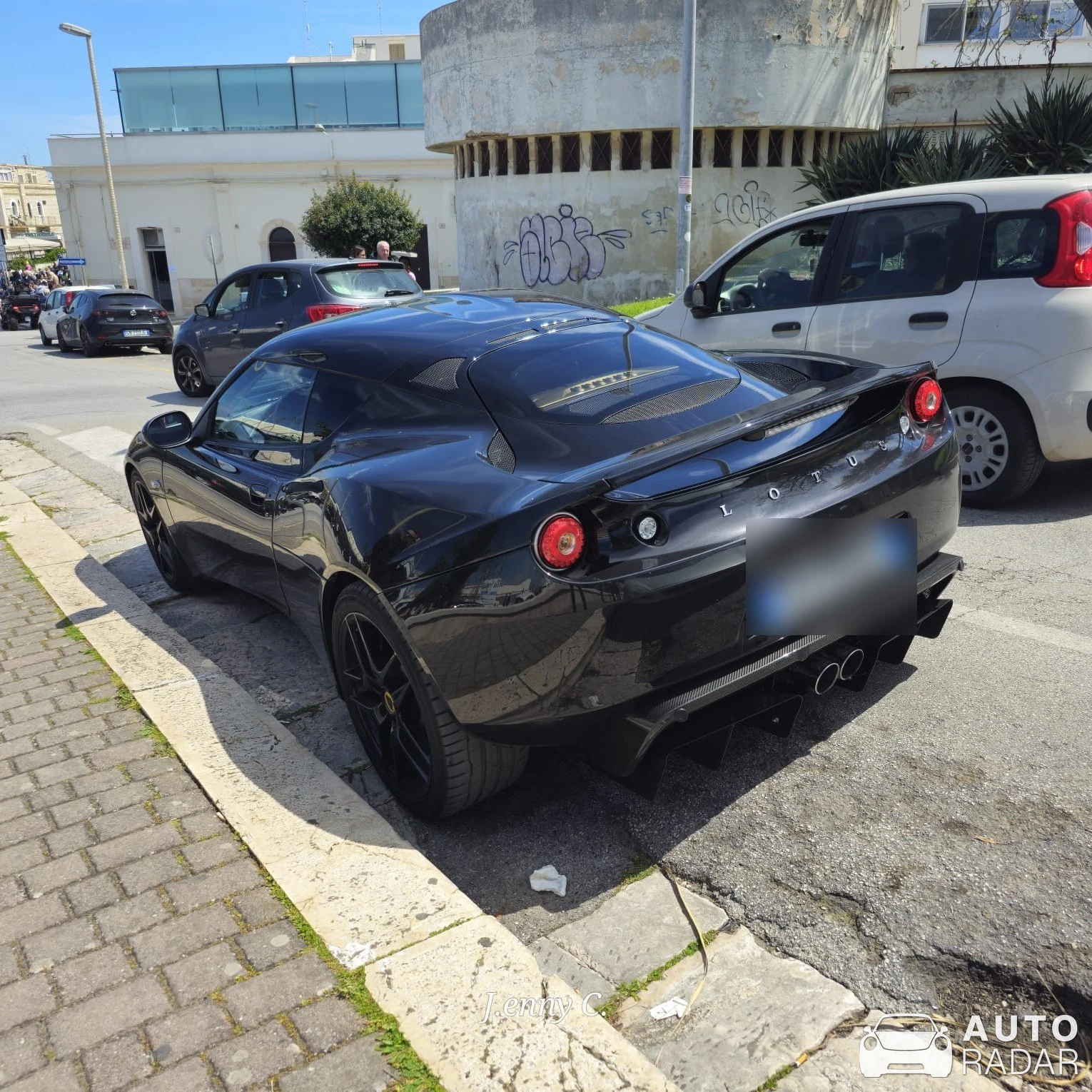 Lotus Evora Sports Racer spotted in Bari, Italy