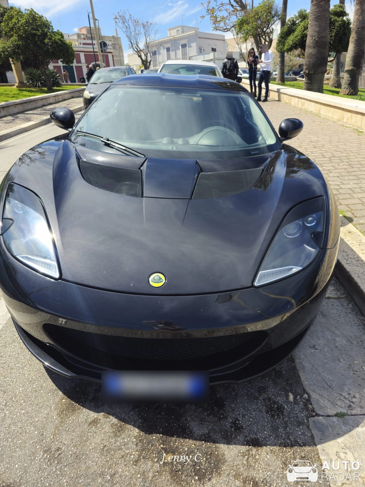 Lotus Evora Sports Racer spotted in Bari