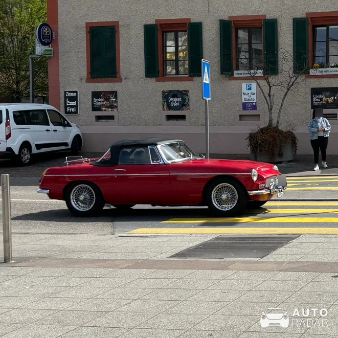 MGB GT V8 spotted in Breitenbach
