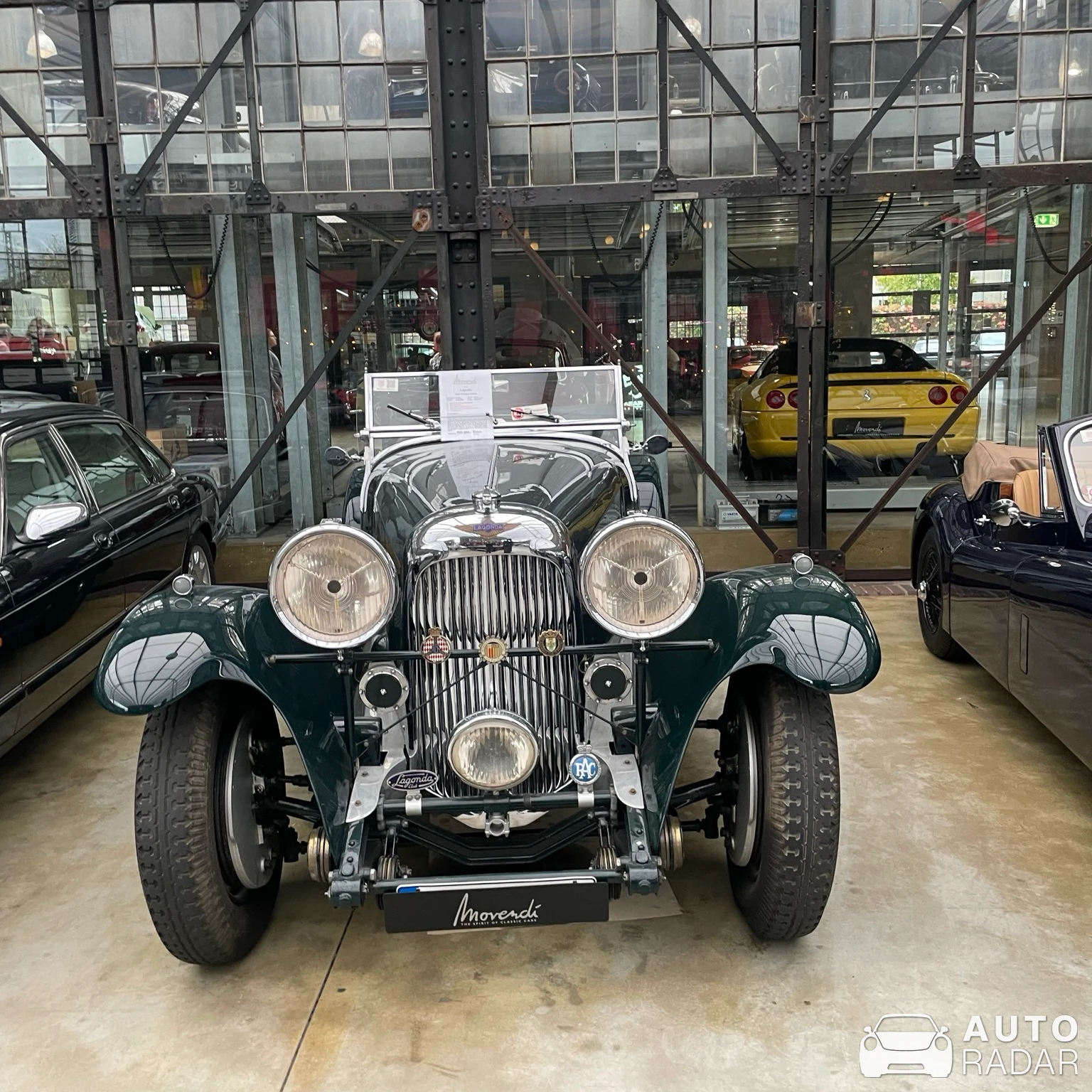 Lagonda LG45 spotted in Düsseldorf
