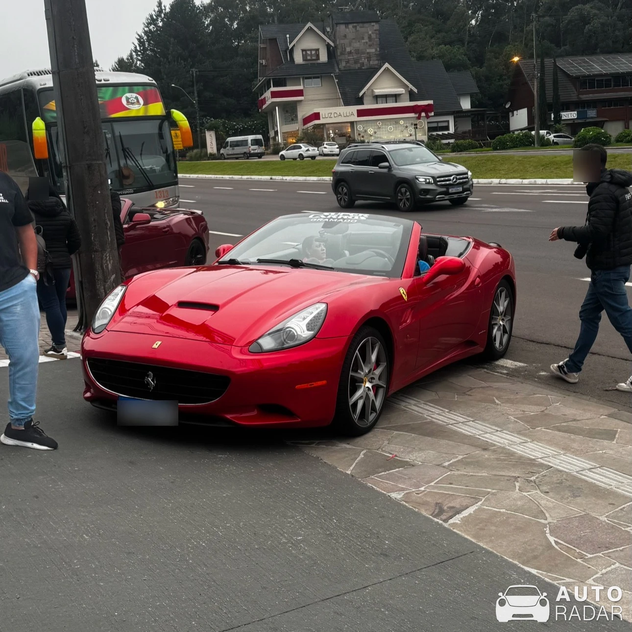 Ferrari California spotted in Estrada Gramado, Brazil