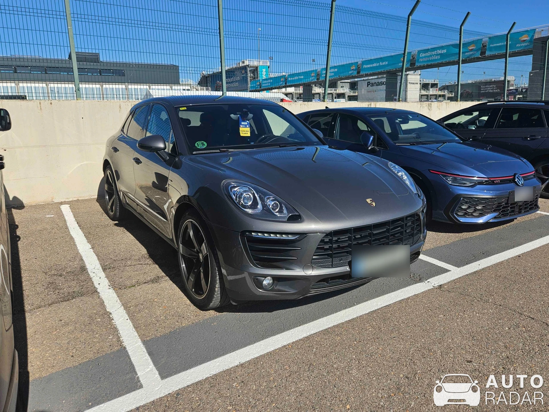 Porsche Macan spotted in Cheste, Spain